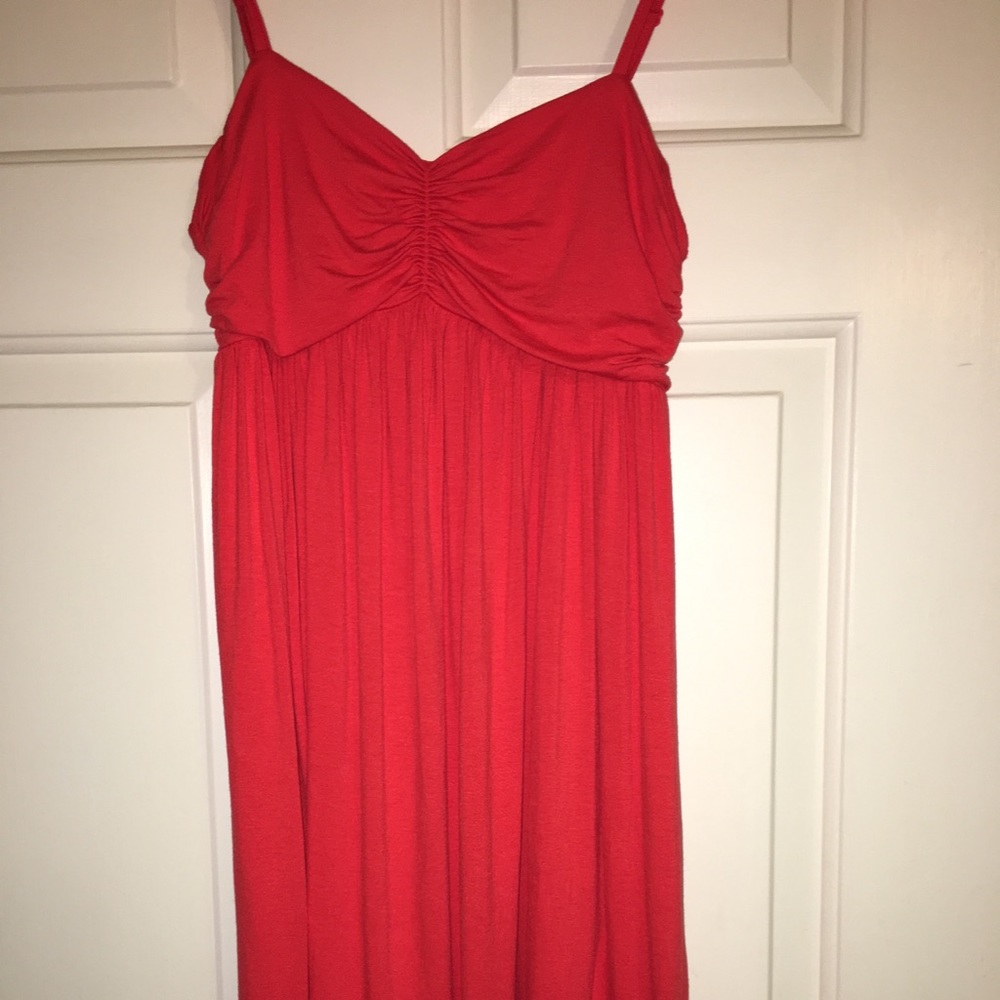 Red dress